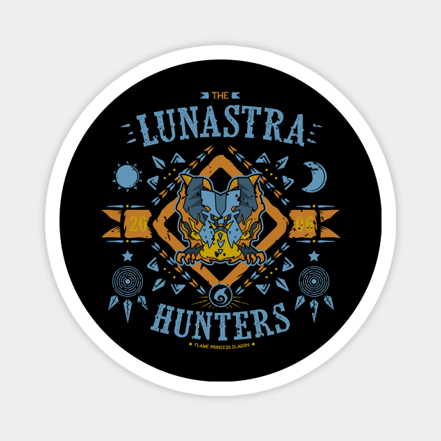 Lunastra Hunters Magnet by Soulkr